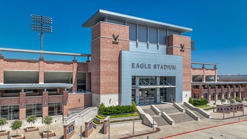 Allen high school football field eagle stadium