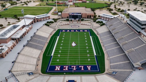Allen high school football field eagle stadium