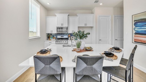 Welcome to The Avenue, an exceptional 80-acre mixed-use community in Allen, TX, designed to meet the needs of today's busy homeowners. Situated just across the tollway from McKinney's Hub 121, The Avenue seamlessly blends residential, office, and retail spaces in a walkable, vibrant environment. Our single-family detached homes are thoughtfully designed to accommodate modern lifestyles, offering six distinct floor plans ranging from 1,614 to 2,610 square feet. With both 2- and 3-story options featuring 3 to 5 bedrooms and 3 to 3.5 baths, these homes provide ample space for families of all sizes. Each home includes a 2-car rear-entry garage and is equipped with smart home features, putting convenience at your fingertips. The Avenue’s homes are further enhanced by charming front yards with greenways, sidewalks, and elegant lighting, offering exceptional curb appeal and a cozy, welcoming atmosphere. Whether you’re unwinding at home or enjoying the central outdoor plaza with a food hall, water features, and a container park, this community lets you truly live, work, and play. Perfectly positioned within the top-rated Allen Independent School District and with quick access to major highways, including Sam Rayburn Tollway and US-75, The Avenue offers an unparalleled lifestyle in the heart of one of the Metroplex's most vibrant areas.