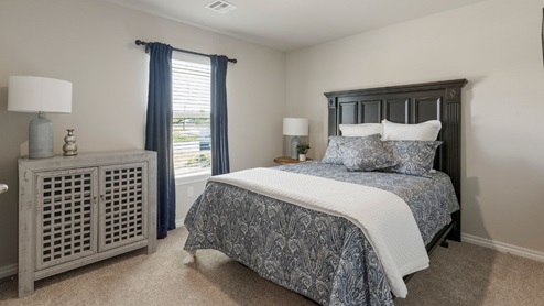 Welcome to The Estates at Conrad Village community in Bixby, Oklahoma, where the Justin floor plan embodies the perfect blend of modern design and small-town charm. As you explore the streets lined with brick or brick and rock exterior elevations, you'll feel a sense of belonging in this welcoming neighborhood. The Justin offers 1831 square feet of spacious living space, featuring 4 bedrooms and 2 bathrooms, designed to accommodate the needs of your family. Step inside and be greeted by an inviting open-concept layout, where the kitchen seamlessly overlooks the combination living and dining area. Designed with both style and functionality in mind, the kitchen boasts painted cabinetry, granite countertops, and luxury vinyl wood flooring. Large windows in the living room flood the space with natural light, creating a warm and inviting atmosphere. Stainless steel appliances add a touch of sophistication to the heart of the home. Indulge in the luxurious 12x24 marble tile surround in both the primary and secondary bathrooms, creating a spa-like retreat for your daily routines. With carpeted floors in the bedrooms, comfort is never compromised. Retreat to the primary bedroom, where relaxation awaits. Enjoy the convenience of an attached bathroom with a walk-in closet, double vanity, and a separate toilet for added privacy. Experience the convenience of smart home features throughout the Justin floor plan, adding modern technology to your everyday life. Don't miss your chance to make the Justin your new home in The Estates at Conrad Village community. Contact us today to schedule a tour and discover why this floor plan is the perfect combination of style, comfort, and functionality for your family's needs. Your dream home awaits!