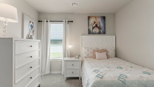 Welcome to The Estates at Conrad Village community in Bixby, Oklahoma, where the Justin floor plan embodies the perfect blend of modern design and small-town charm. As you explore the streets lined with brick or brick and rock exterior elevations, you'll feel a sense of belonging in this welcoming neighborhood. The Justin offers 1831 square feet of spacious living space, featuring 4 bedrooms and 2 bathrooms, designed to accommodate the needs of your family. Step inside and be greeted by an inviting open-concept layout, where the kitchen seamlessly overlooks the combination living and dining area. Designed with both style and functionality in mind, the kitchen boasts painted cabinetry, granite countertops, and luxury vinyl wood flooring. Large windows in the living room flood the space with natural light, creating a warm and inviting atmosphere. Stainless steel appliances add a touch of sophistication to the heart of the home. Indulge in the luxurious 12x24 marble tile surround in both the primary and secondary bathrooms, creating a spa-like retreat for your daily routines. With carpeted floors in the bedrooms, comfort is never compromised. Retreat to the primary bedroom, where relaxation awaits. Enjoy the convenience of an attached bathroom with a walk-in closet, double vanity, and a separate toilet for added privacy. Experience the convenience of smart home features throughout the Justin floor plan, adding modern technology to your everyday life. Don't miss your chance to make the Justin your new home in The Estates at Conrad Village community. Contact us today to schedule a tour and discover why this floor plan is the perfect combination of style, comfort, and functionality for your family's needs. Your dream home awaits!