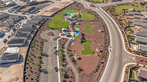 Discover new homes within the only gated community in Gladden Farms. Coronet at Gladden Farms, a premier D.R. Horton community where modern living meets the scenic charm of Marana, Arizona. Located within the expansive Gladden Farms master-planned neighborhood, Coronet offers residents the perfect blend of small-town warmth and modern amenities. Surrounded by 830 acres of green space, 28 parks, and 19 playgrounds, this gated community is designed for families who value both comfort and outdoor adventure. Residents of Coronet at Gladden Farms enjoy exclusive amenities such as a sparkling community pool, jacuzzi, fitness center, and a clubhouse complete with a BBQ area and patio. The gated community also offers walking trails, a dog park, and playgrounds, making it the ideal environment for families and active lifestyles. Each home is thoughtfully designed with high-end finishes, including quartz countertops, wood-look luxury vinyl plank flooring, tile roofs, Spanish Lace stucco exteriors and beautifully landscaped front yards with auto drip irrigation. Additionally, all homes feature covered front porches and back patios, perfect for enjoying the stunning Arizona sunsets and monsoons. Coronet at Gladden Farms is built with a commitment to energy efficiency and sustainability. Each home meets the DOE Zero Energy Ready Home standards, meaning they are constructed to be so energy-efficient that a renewable energy system could offset most or all of the home's annual energy use. These homes include advanced features such as tankless water heaters, energy-efficient LED lighting, and high-performance insulation, ensuring lower utility costs and a reduced environmental footprint. The Home is Connected Smart Home package, which includes a smart thermostat, video doorbell, keyless entry, a Wi-Fi-enabled garage door opener, and much more, provides modern convenience and enhanced security. Living in Coronet at Gladden Farms means being part of a thriving community with easy access to shopping, dining, and recreation. The greater Gladden Farms area is equipped with amenities like a splashpad, soccer fields, and the Paws & Claws Dog Park. With the new Fry’s Marketplace, along with Starbucks and Ace Hardware, all your daily needs are just moments away. Families will appreciate being part of the Marana Unified School District, with Gladden Farms Elementary nearby and a new K-8 school opening in 2025. Beyond the community, residents can explore the natural beauty of the area with proximity to Picacho Peak State Park, Tortolita Mountain Park, and Saguaro National Park, offering endless opportunities for hiking, cycling, and wildlife viewing. Major employers such as Davis-Monthan Air Force Base, Raytheon, and Ventana Medical Systems are just a short drive away, making Coronet at Gladden Farms an ideal location for those commuting to Tucson, Casa Grande, or Phoenix. Experience the perfect blend of comfort, convenience, and community at Coronet at Gladden Farms—where new homes, energy efficiency, and a vibrant lifestyle await.
