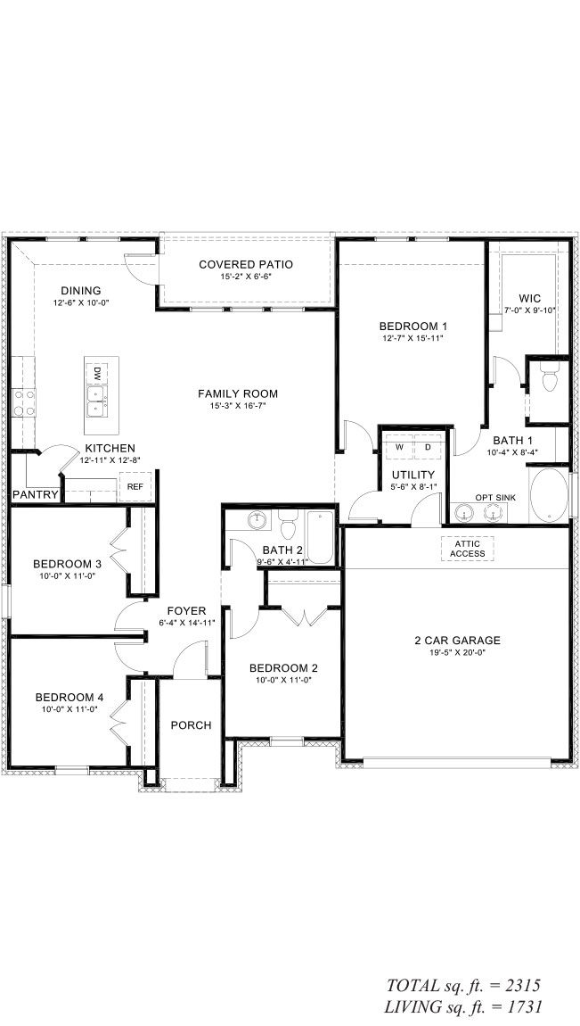 New Homes In Wisteria Vine Moss Bluff La D R Horton