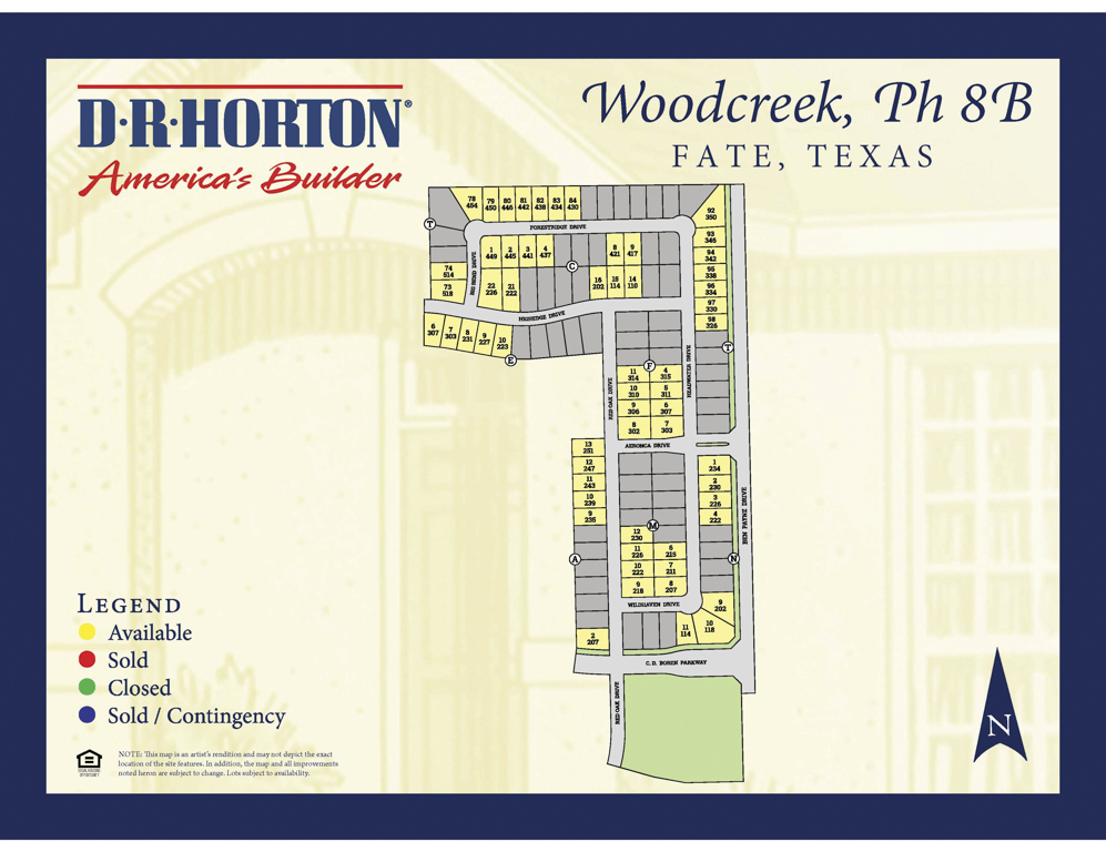 Woodcreek Ph8 Community Map
