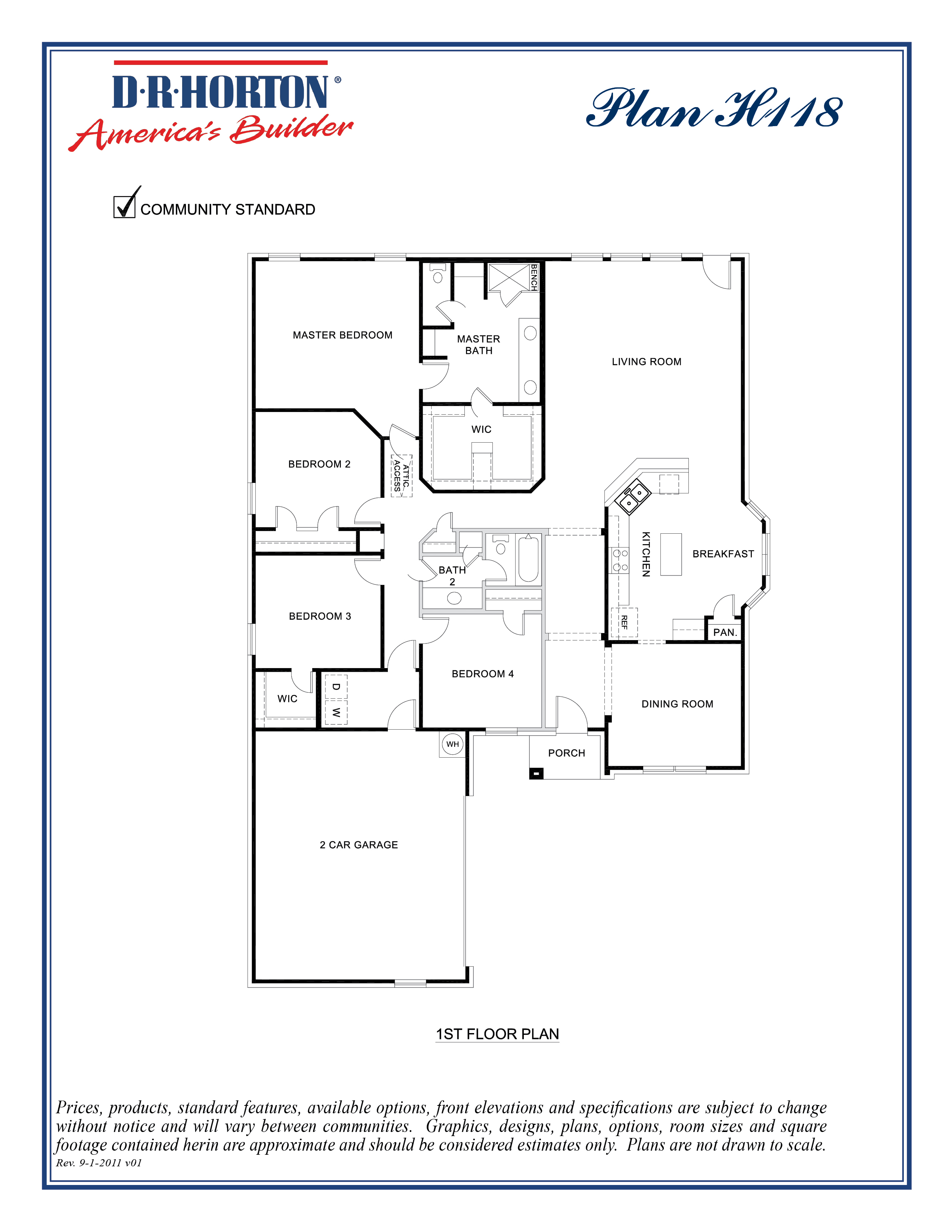 H118 Floorplan