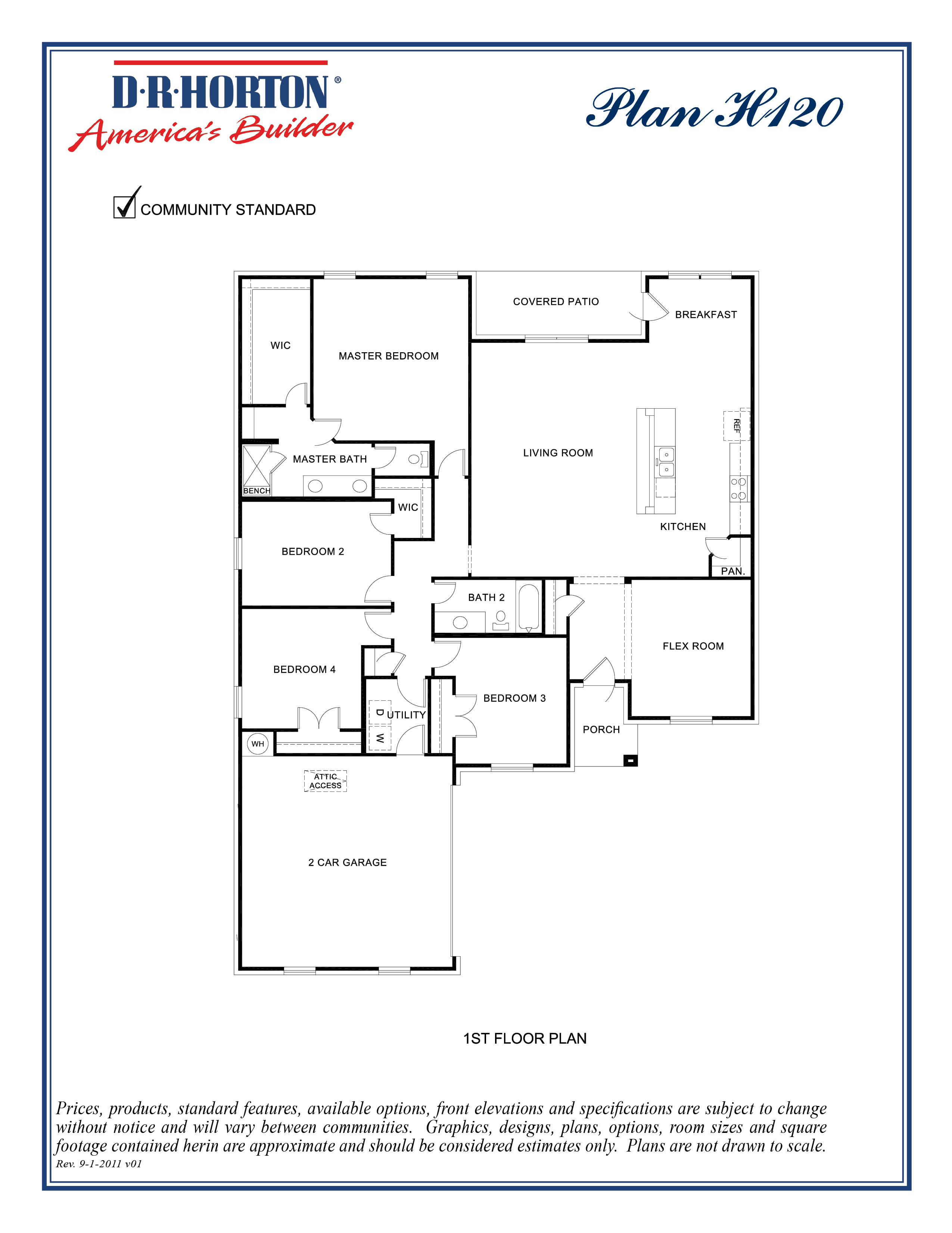 H120 Floorplan