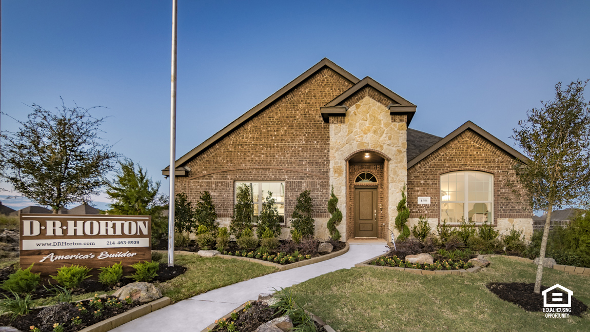 New Homes In Garden Valley Waxahachie Texas D R Horton