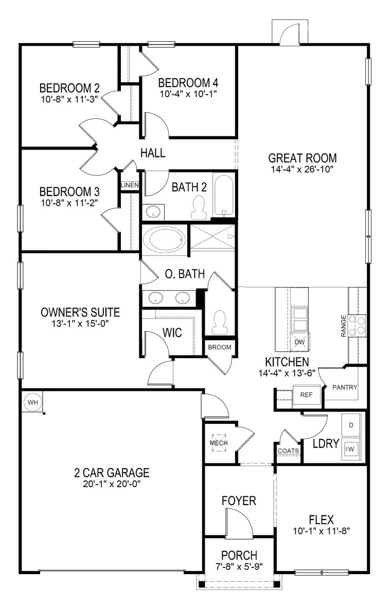 New Homes In Eastland Biloxi Ms D R Horton