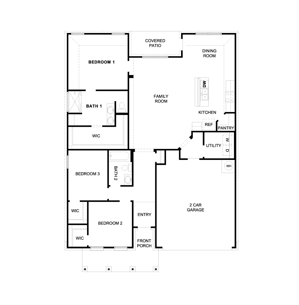 New Homes In Dove Meadows Bertram Tx D R Horton