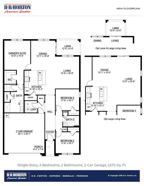 Dr Horton Floor Plans Florida | Viewfloor.co