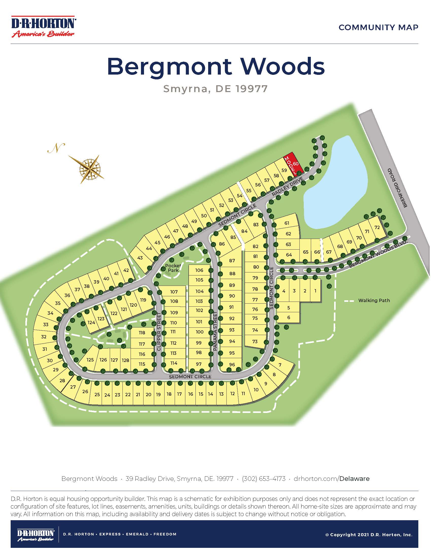 New Homes in Bergmont Woods Smyrna, DE D.R. Horton