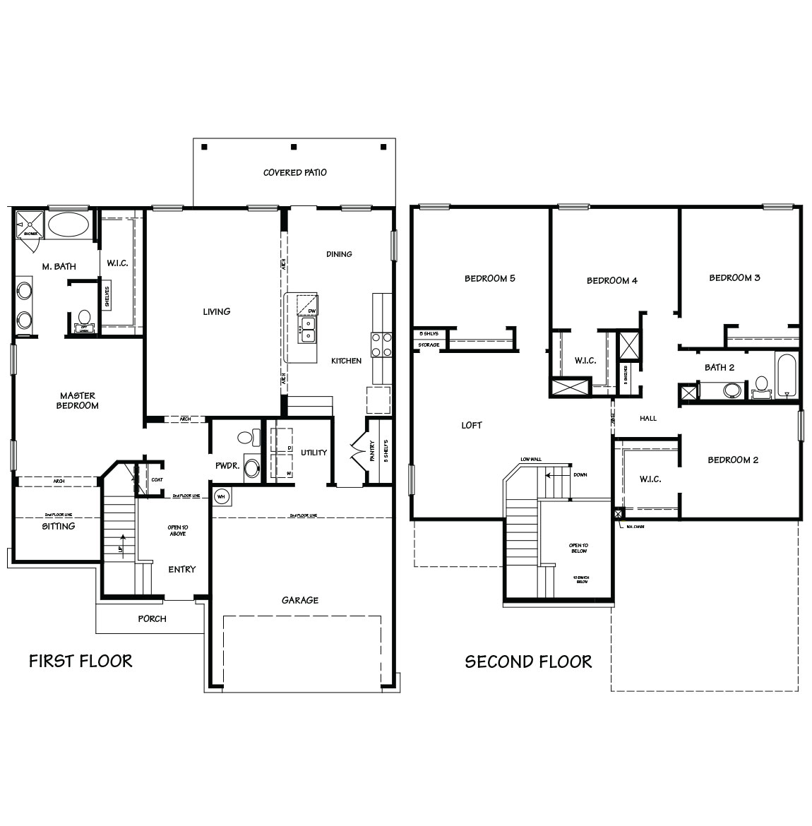 The Llano Floor Plan Single Family