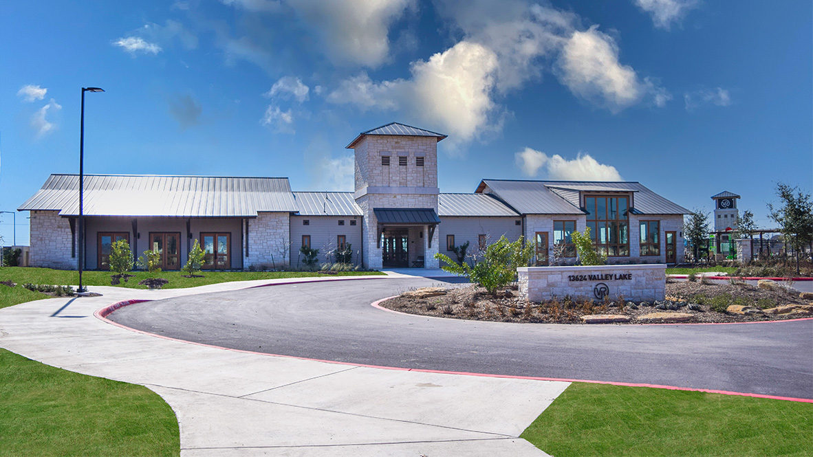 San Antonio Valley Ranch waterpark like amenity center new home construction