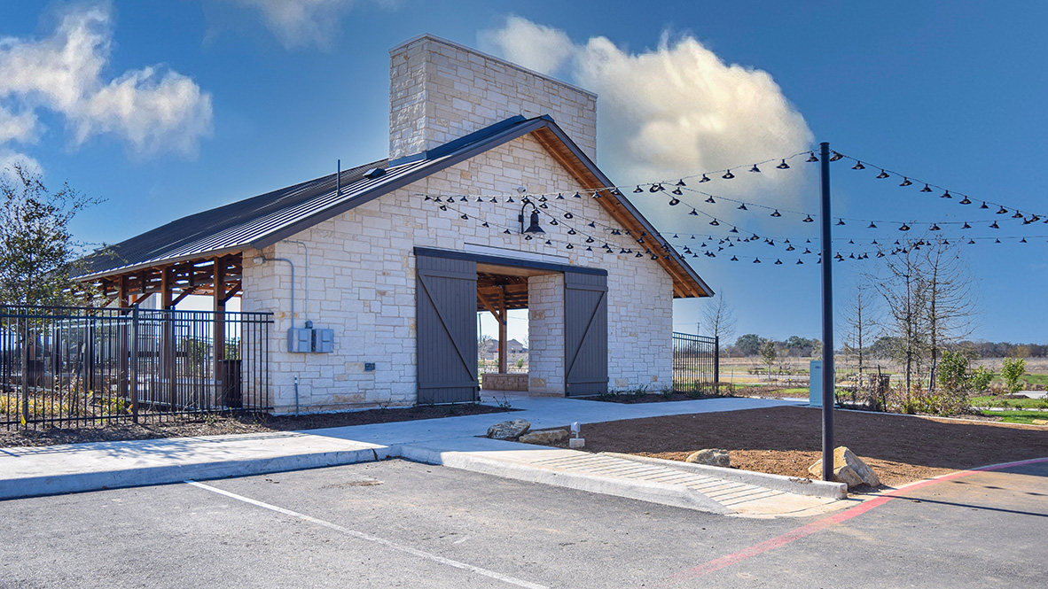 San Antonio Valley Ranch pavilion community amenities new home construction