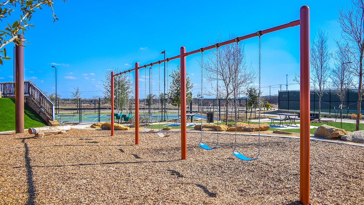 San Antonio Valley Ranch playground playscape new home construction