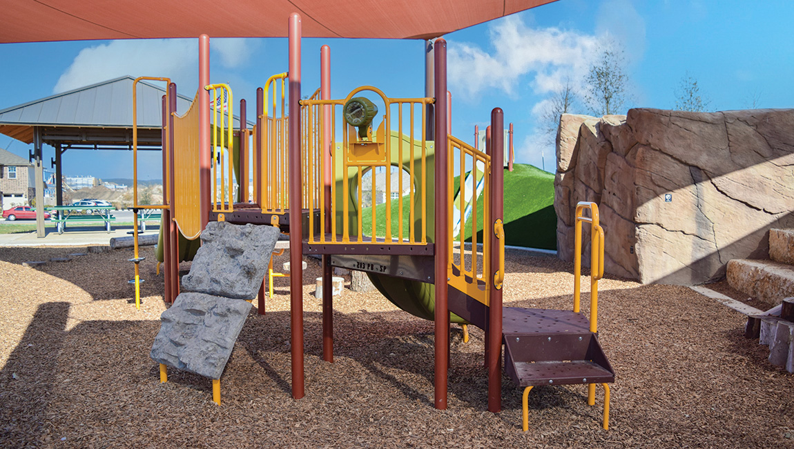 San Antonio Valley Ranch playground playscape amenities new home construction