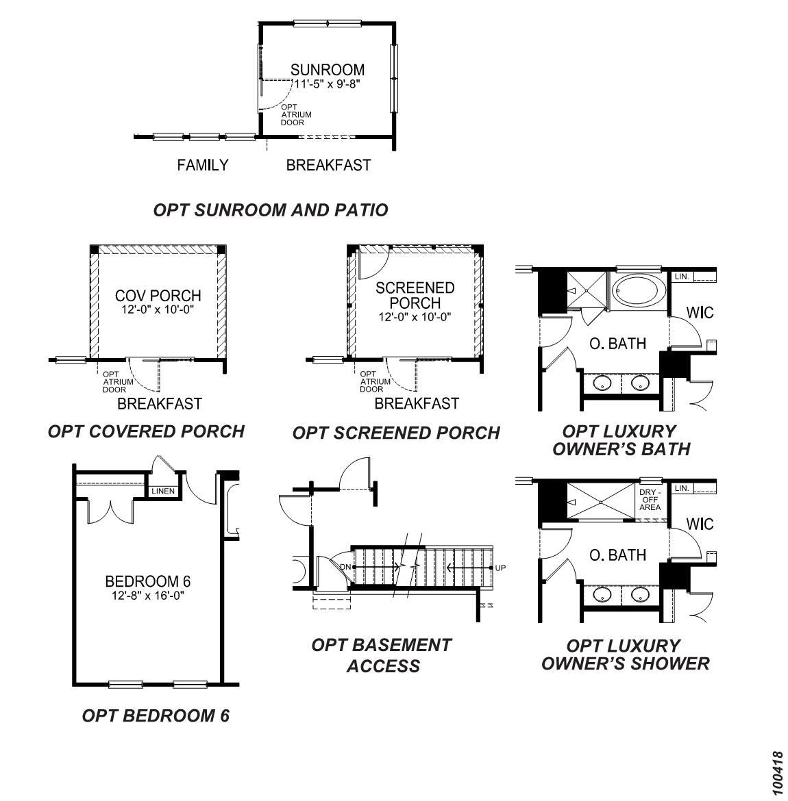 Summit Floor Plan Single Family