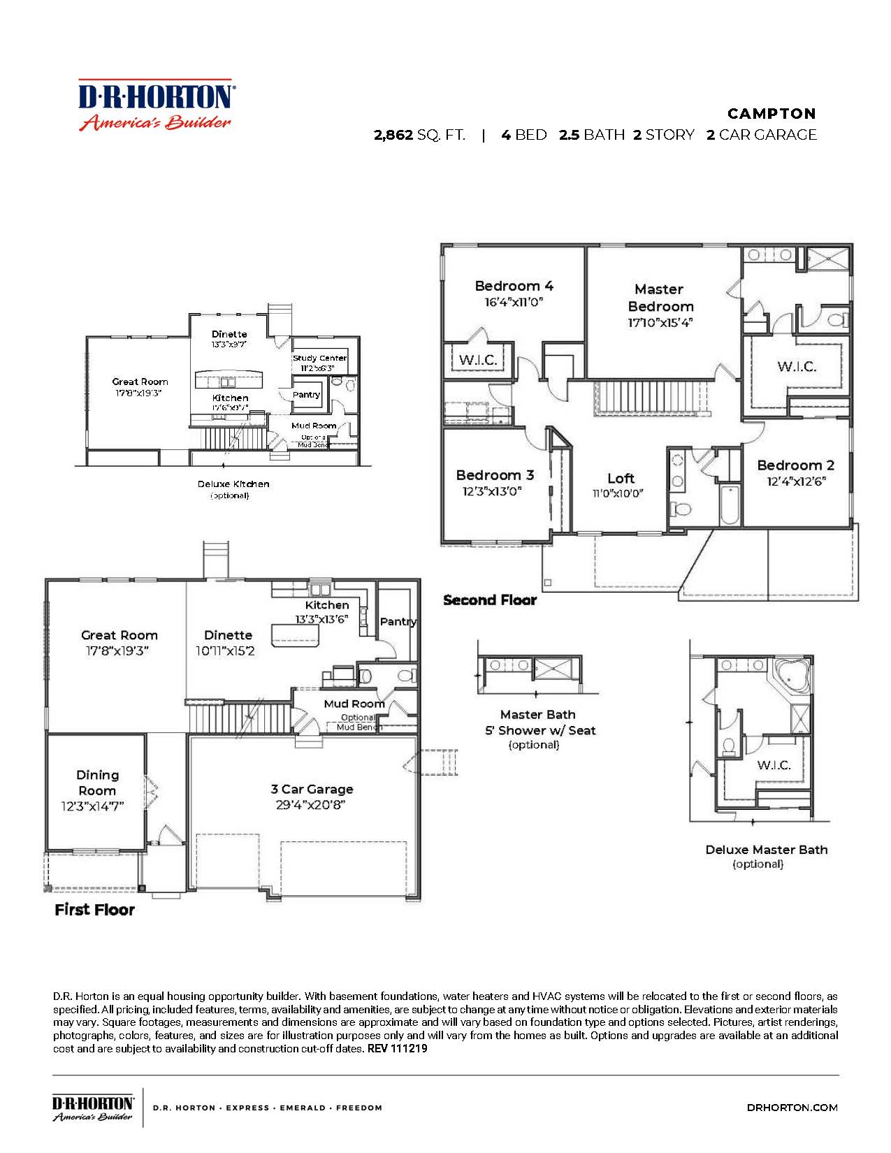 Dr Horton Monterey Floor Plan Floor Roma