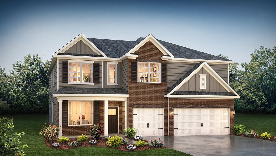 New Homes In Brentwood Greer Sc D R Horton