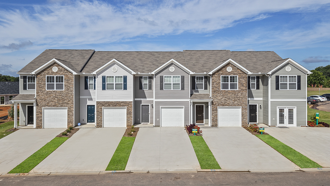 New Homes In The Townes At North Springs Boiling Springs Sc Dr Horton
