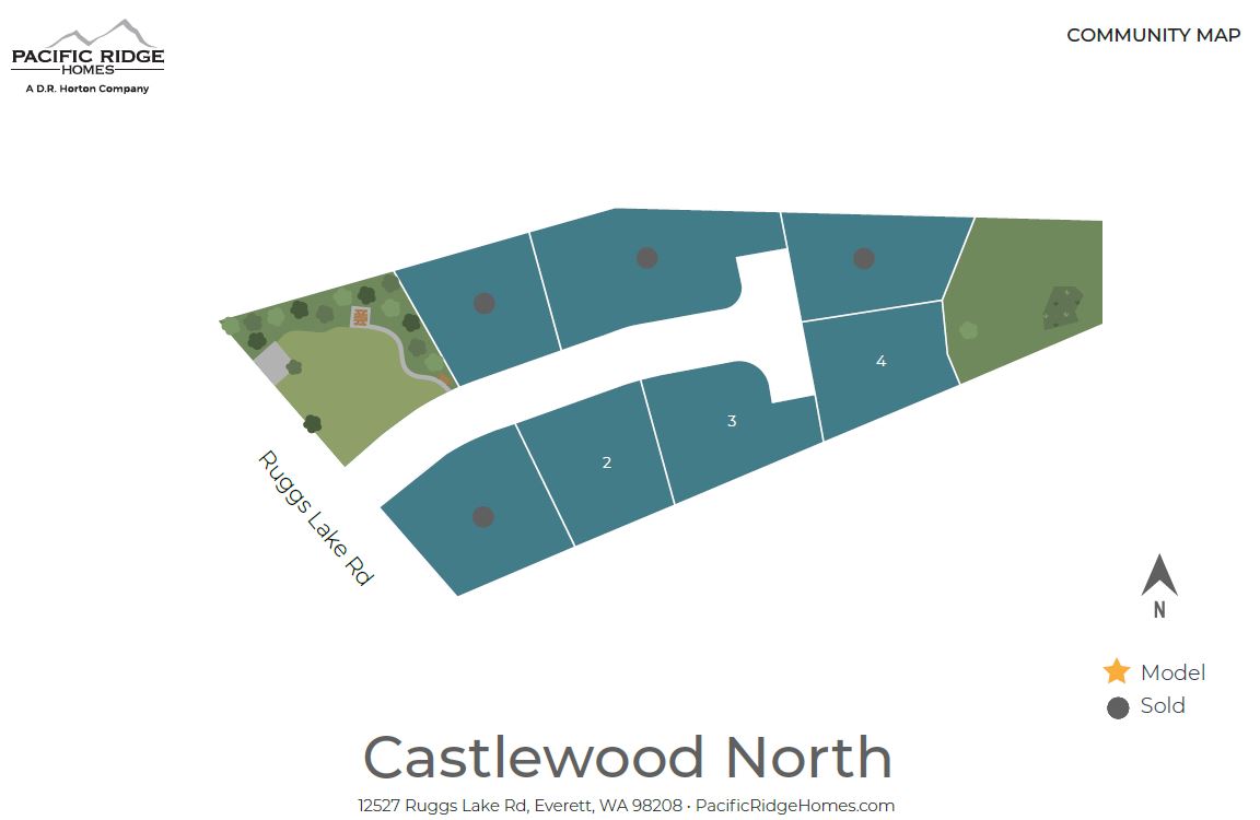 New Homes In Castlewood North Watson Everett Wa Pacific Ridge