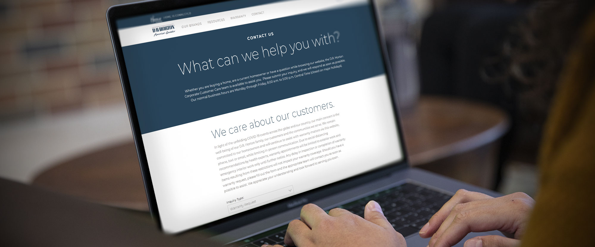 Our Response D R Horton