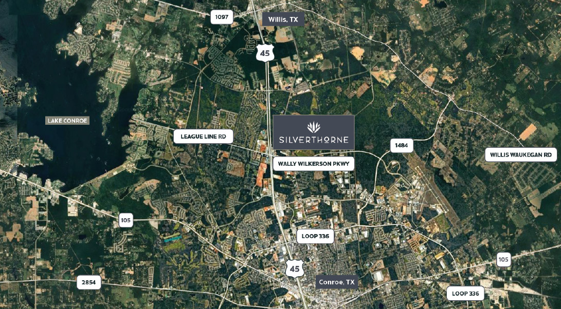 Silverthorne map