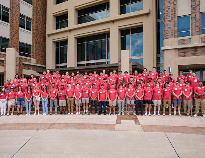 DR Horton Interns Group Photo