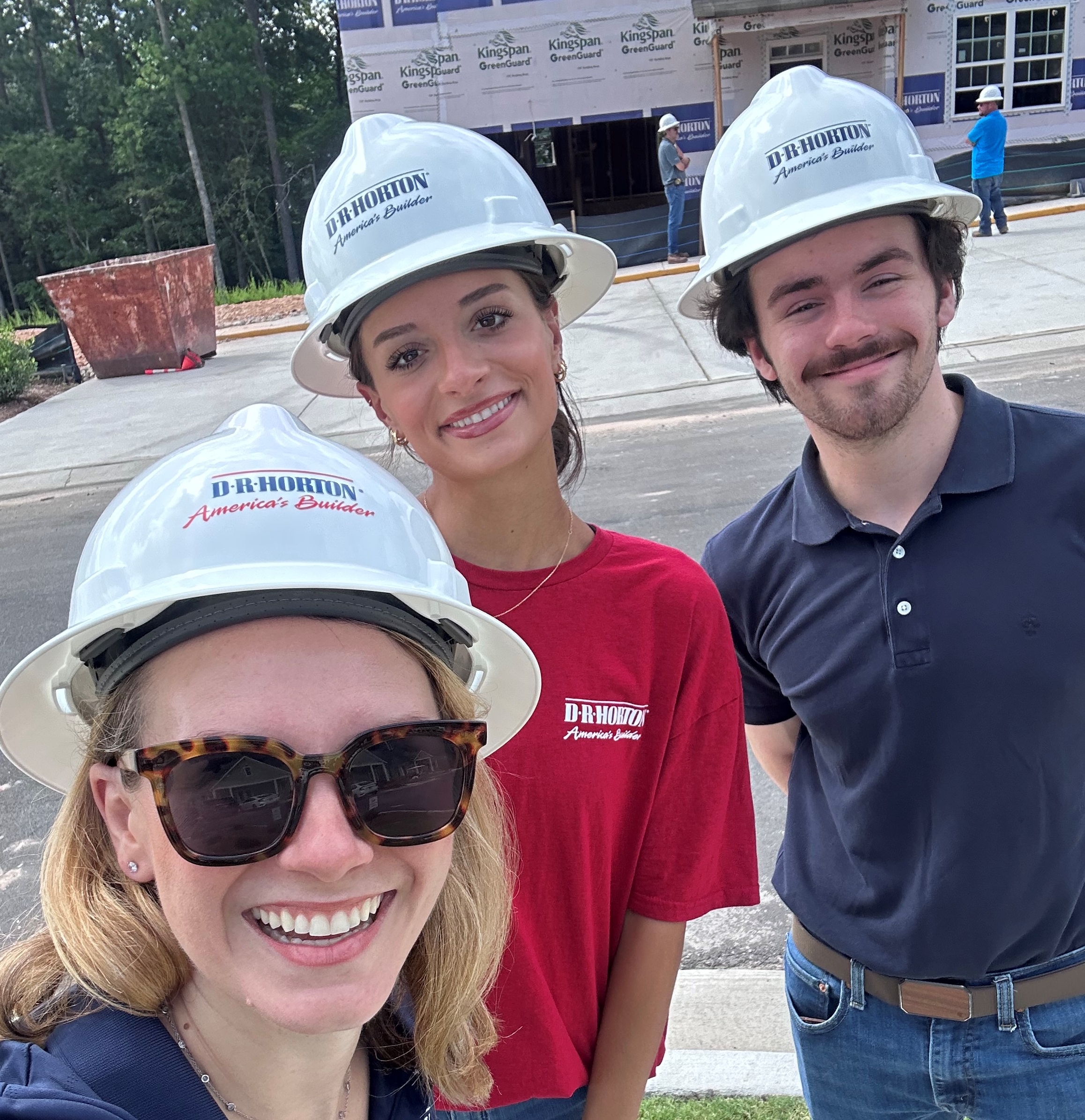 DR Horton Interns team Photo