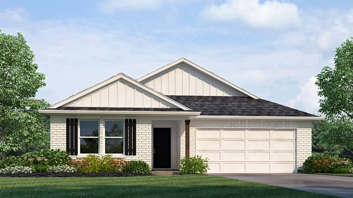 Lakeside elevation B7 exterior rendering