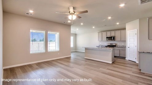 Now Selling! Sara Park Station features new homes ranging from 1,412 - 1,949 sq ft and 3-5 beds, 2-2.5 baths. Located off Sara Road, this community gives great access to the John Kilpatrick Turnpike, Mustang Schools, and more! Residents love Mustang for it's friendly, small-town feel with quick access to the city. Come take a look at this beautiful community and find your future home.