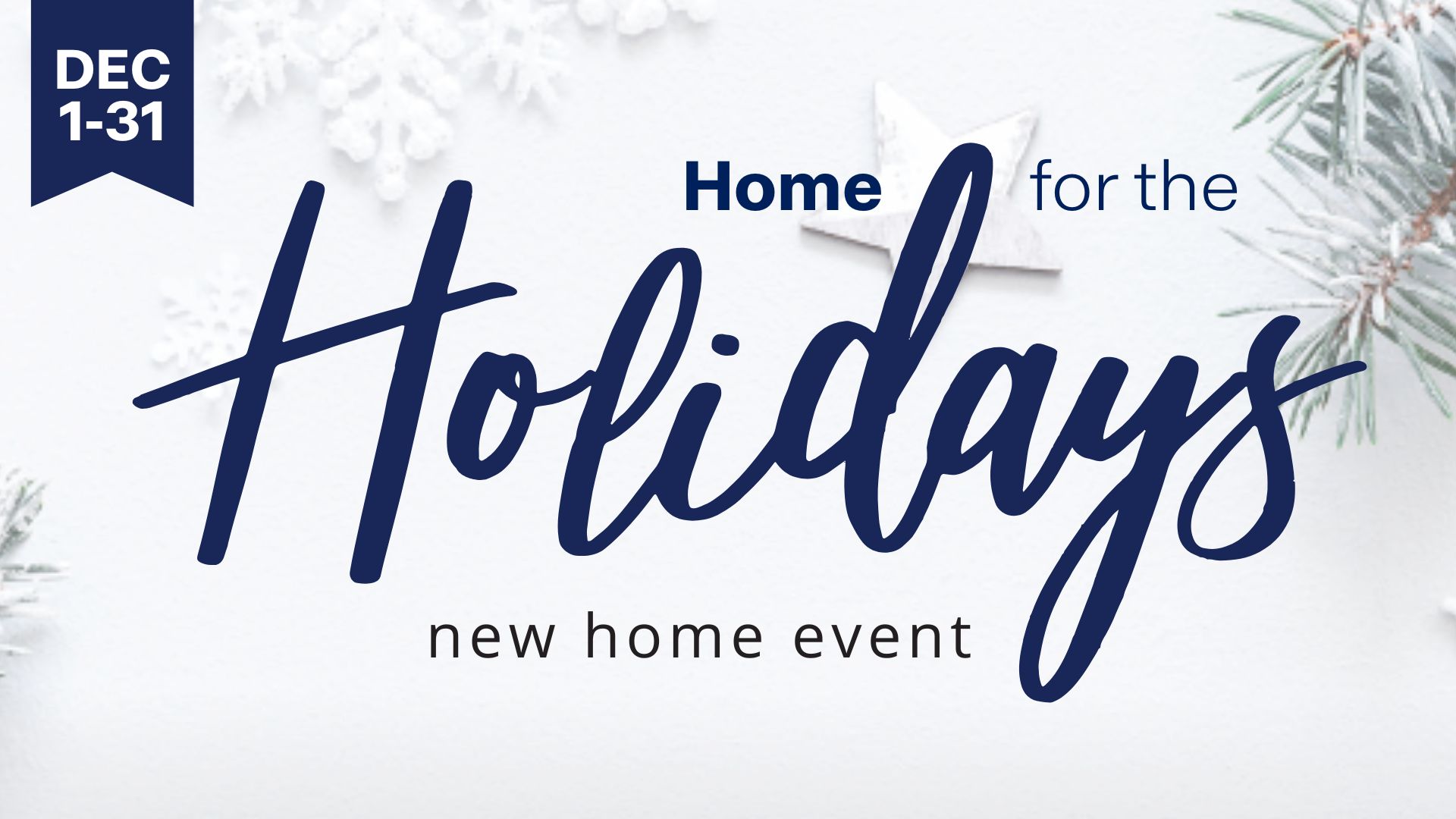 Home for the Holidays.