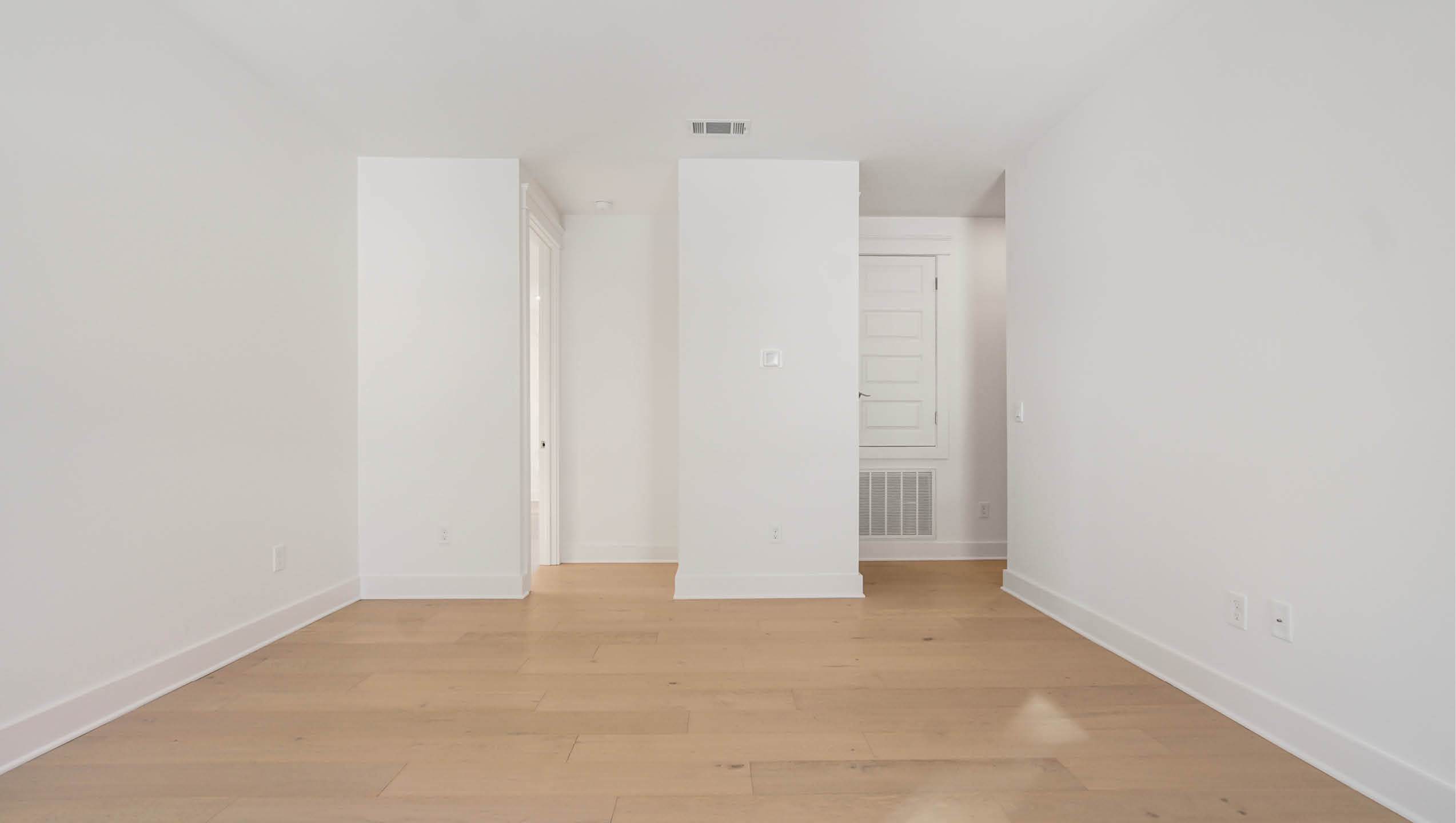 Second level living area to bedroom one and three additional bedrooms