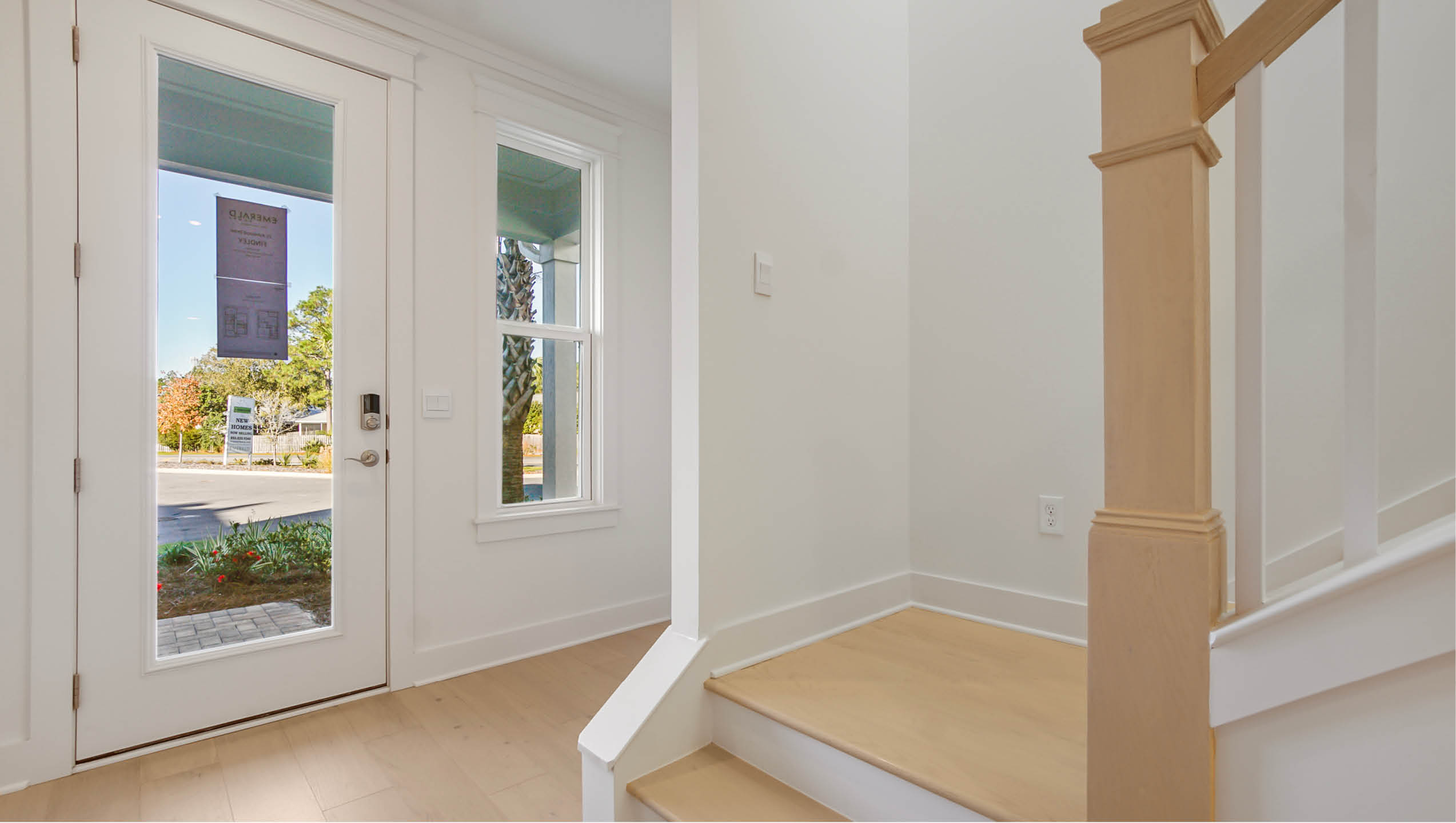 Bright entry way