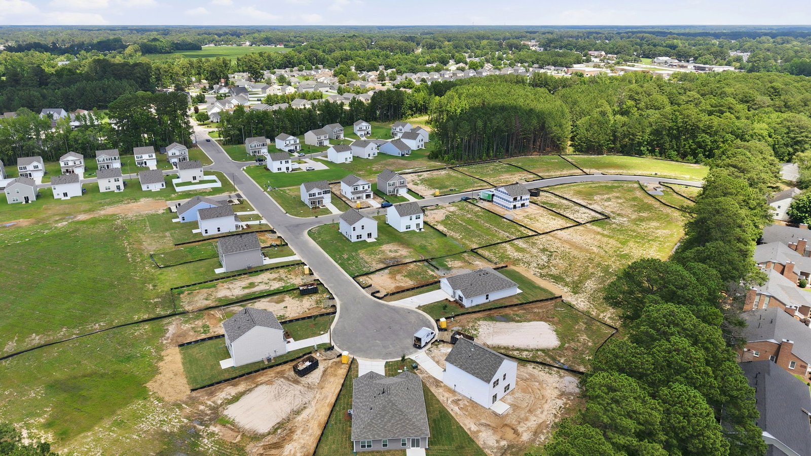 aerial view