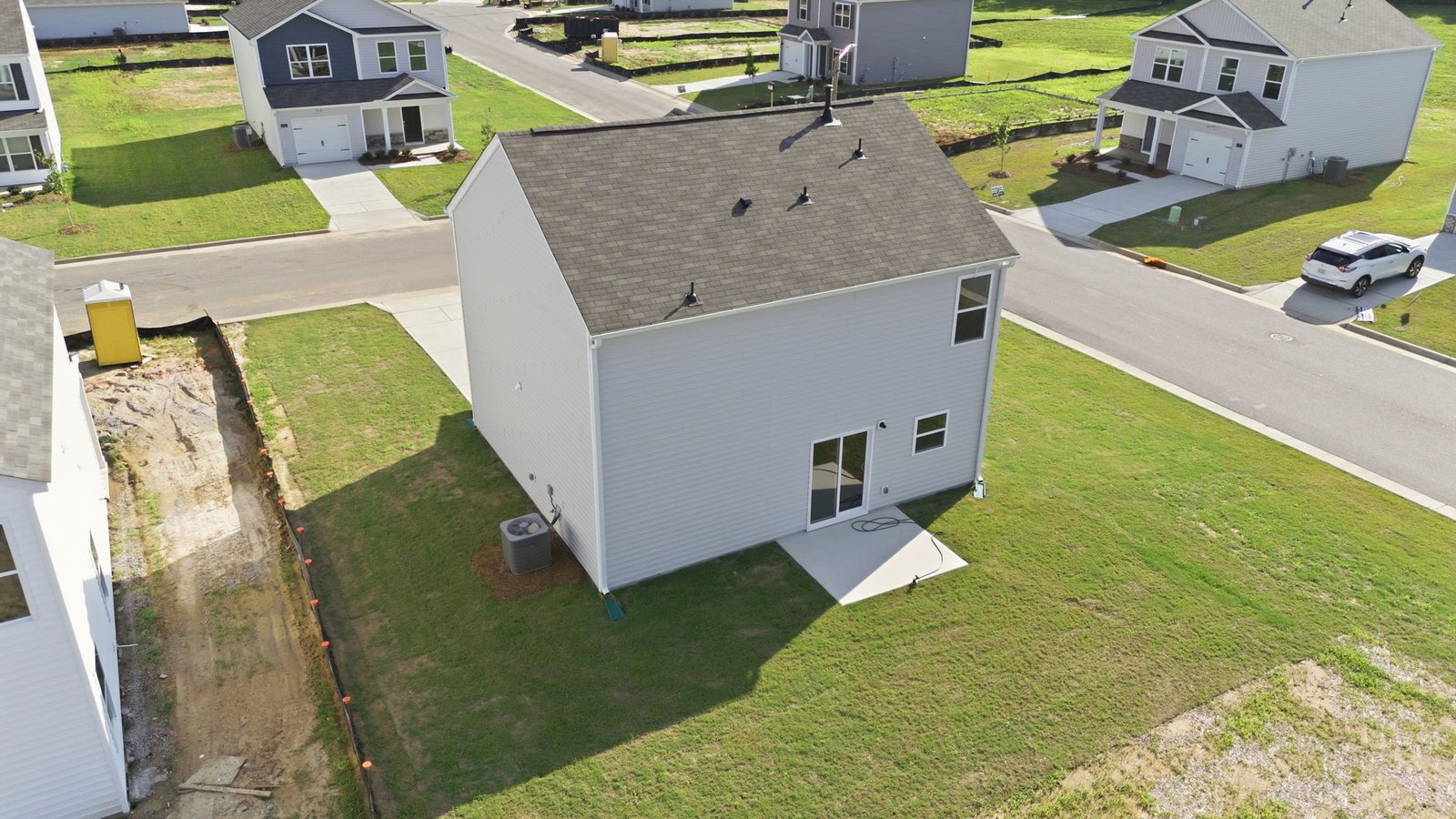 rear view of home