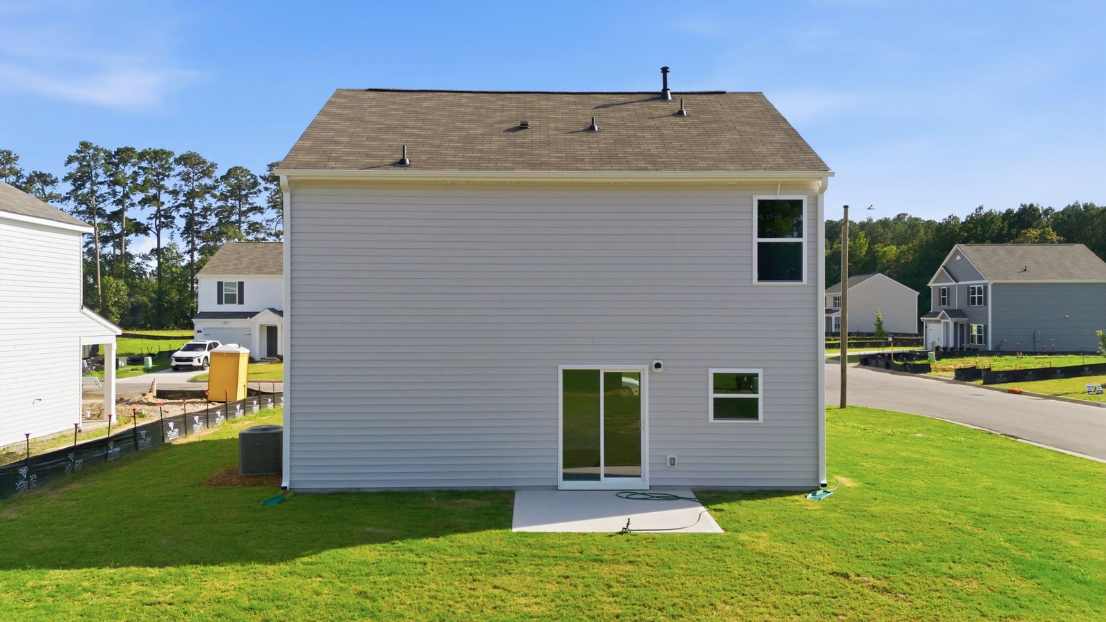rear view of home