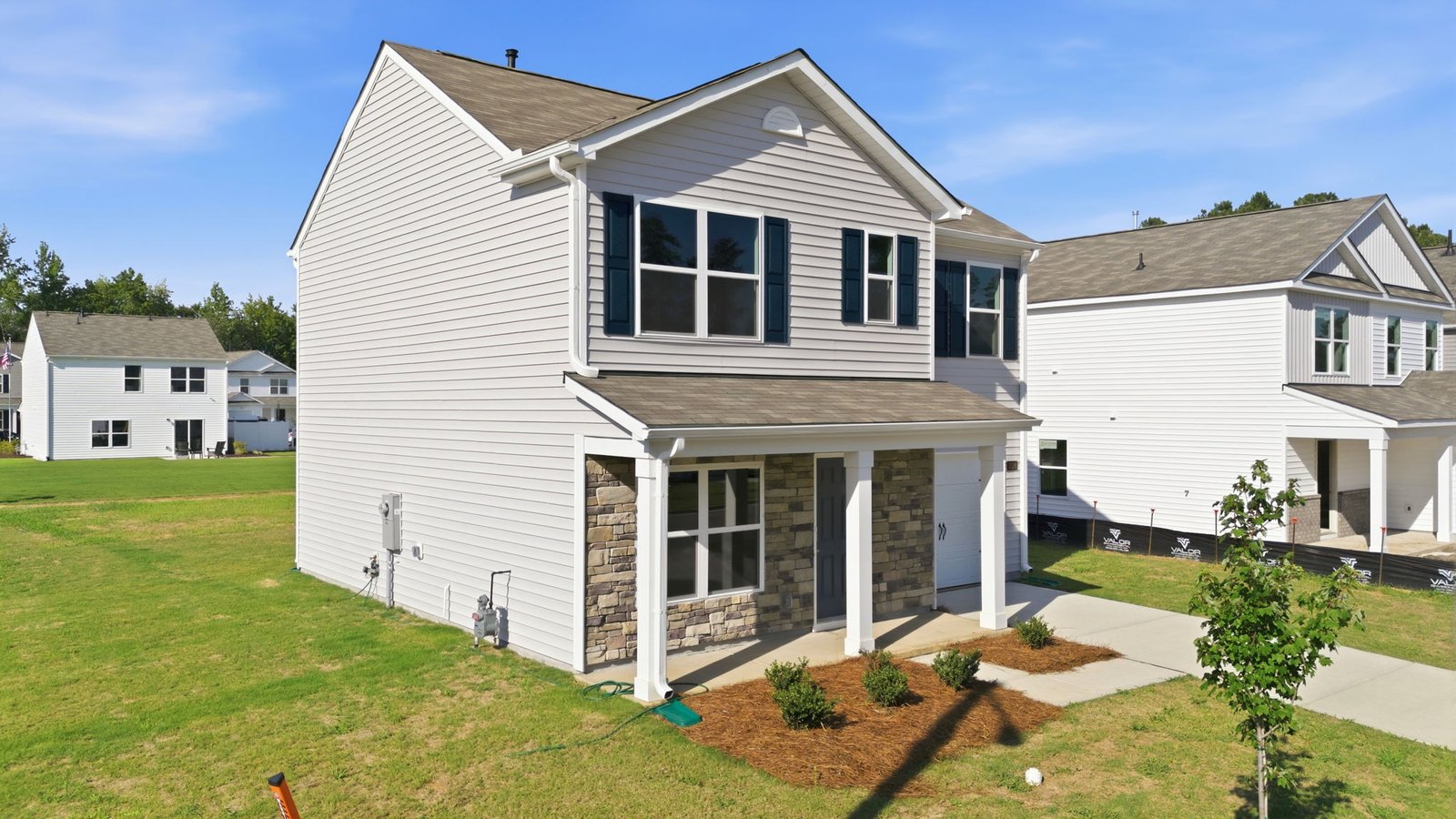 front view of rachel two story home