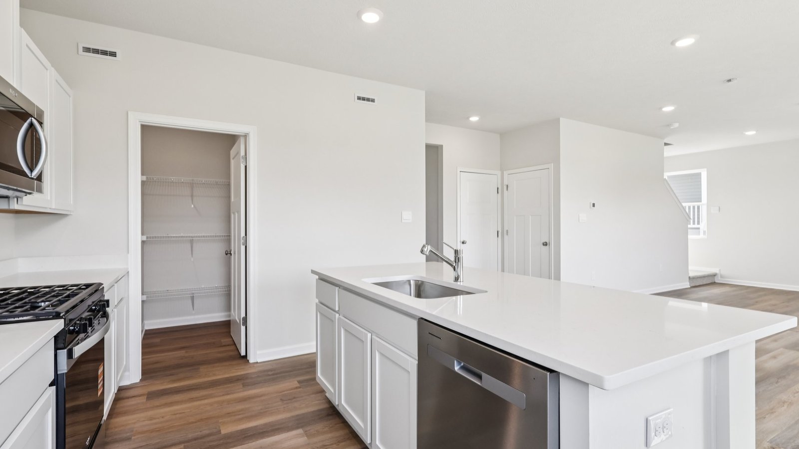kitchen with stainless steel appliances