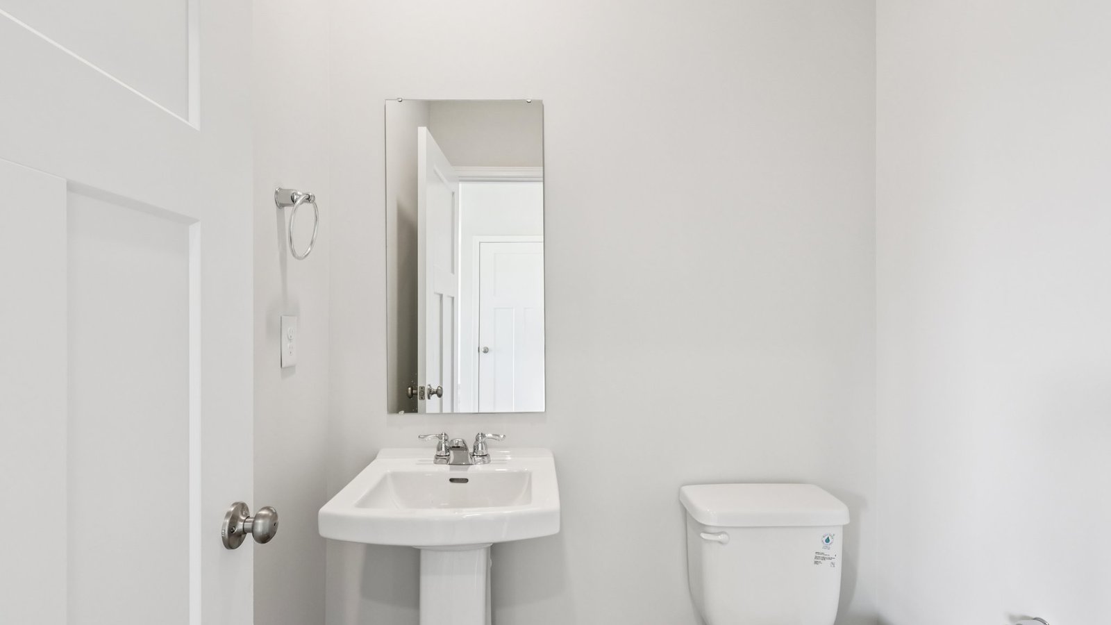 main level half bath