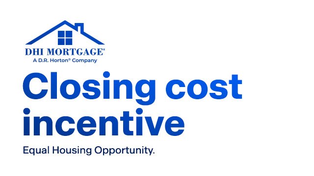 Closing cost incentive.