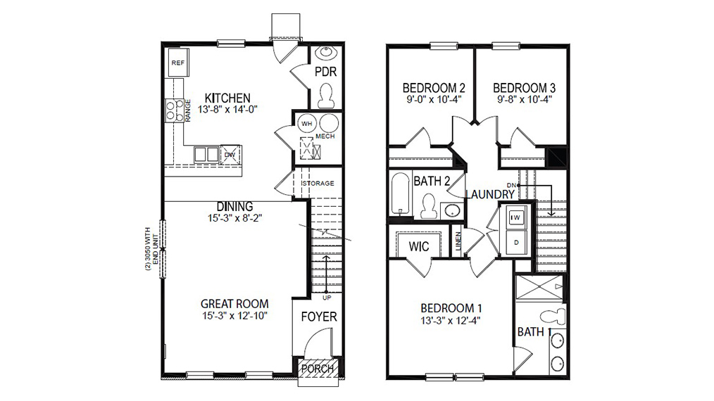 Floor Plan in Eden Hill Dover, DE D.R. Horton
