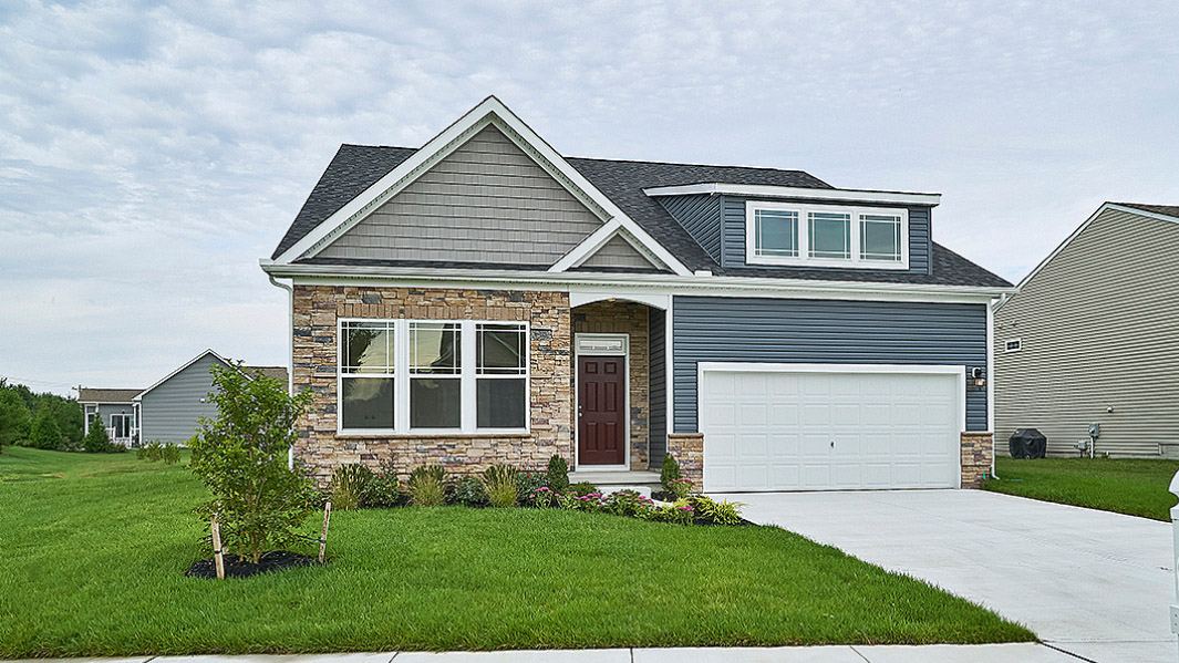 A ranch Azalea home with a stone front.