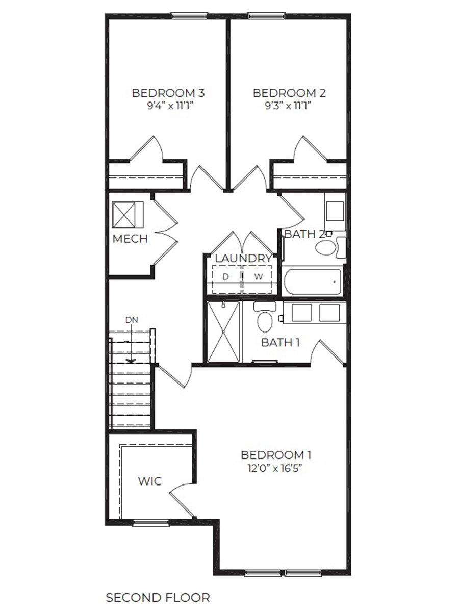 second floor