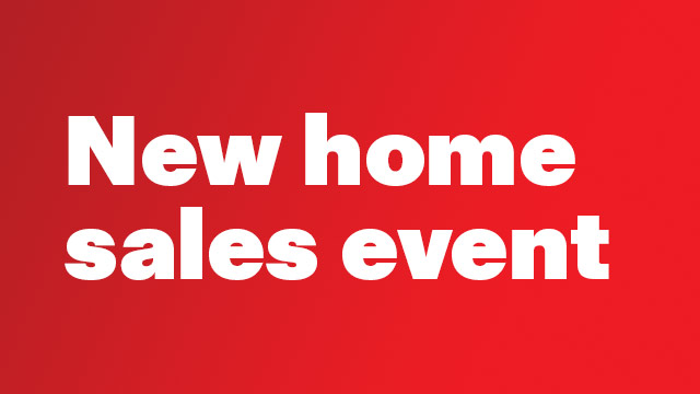 new home sales event
