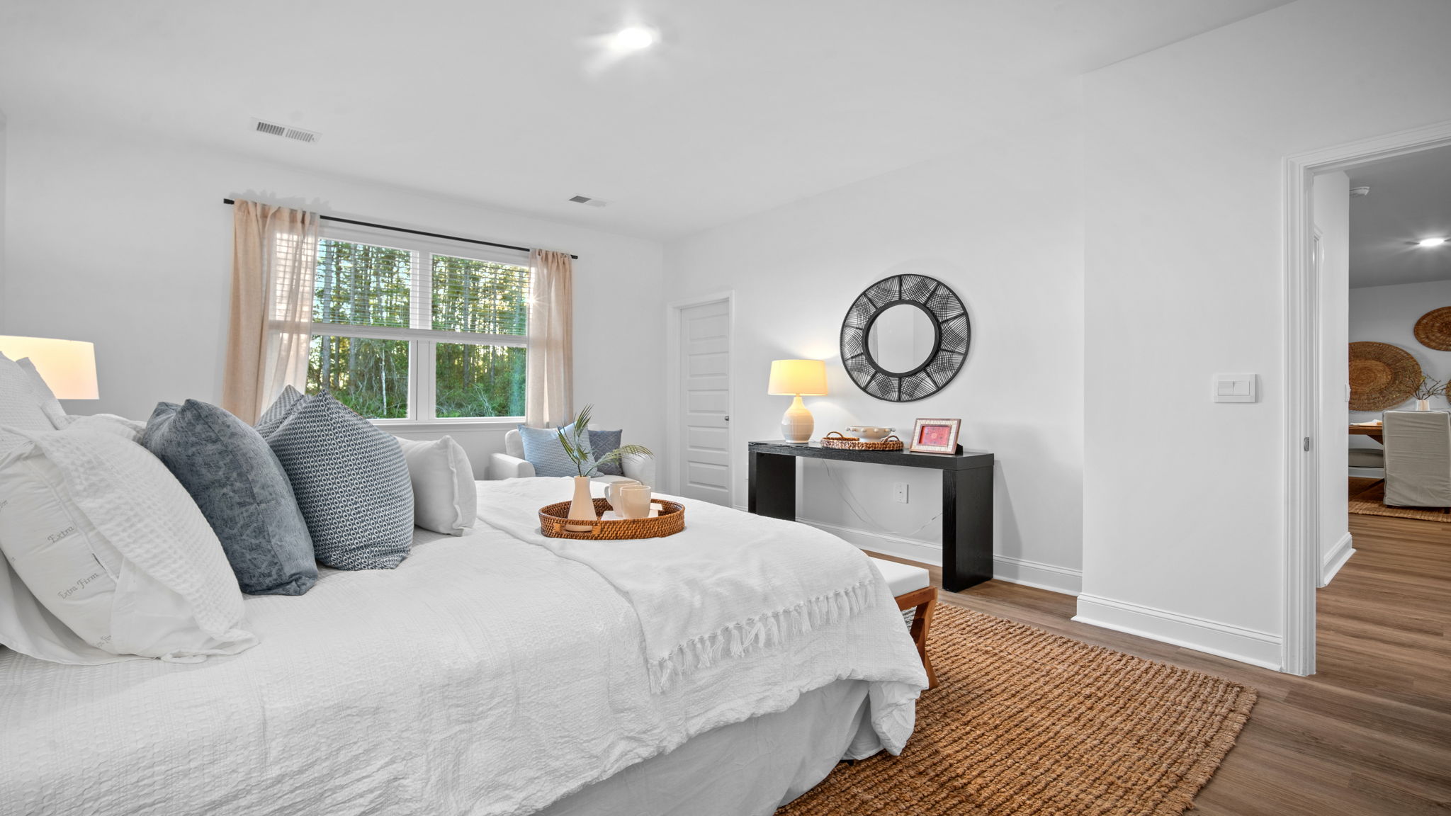 Primary bedroom view from inside the room