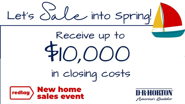 Sale into Spring Red Tag Image