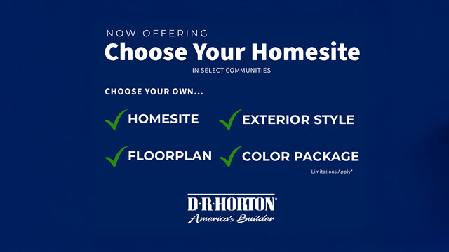 Choose Your Homesite