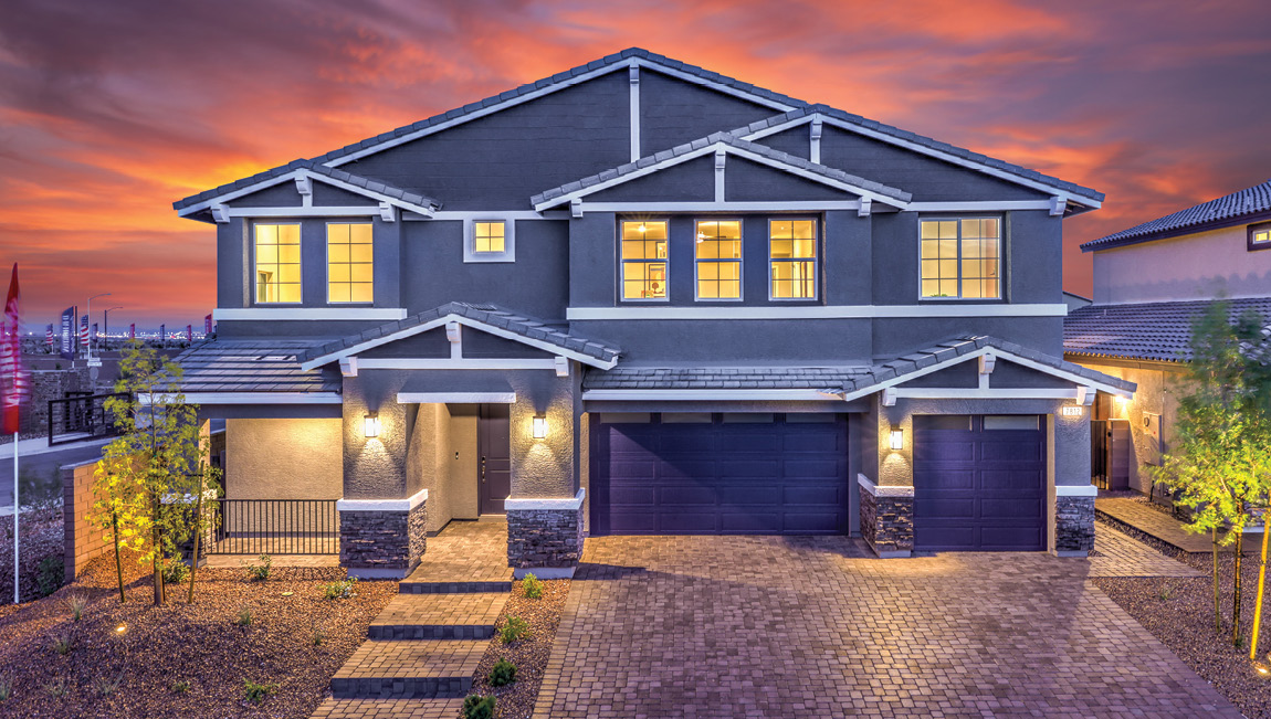 Picture of the front of the house.
