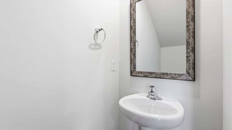 Half bathroom.